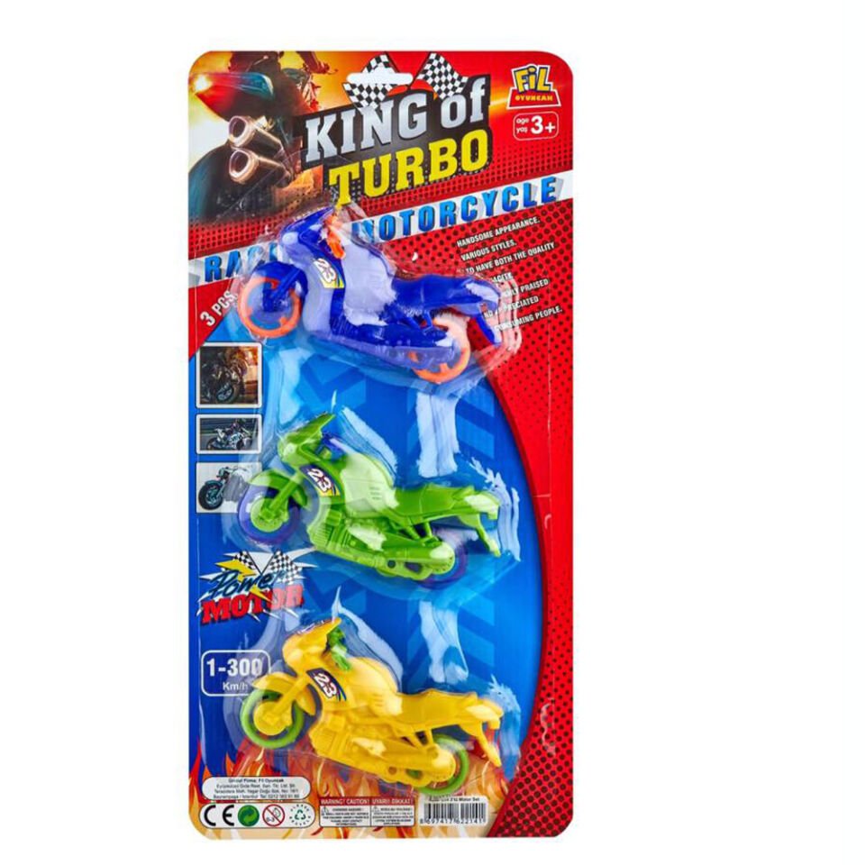 3'LÜ MOTOR SET KARTELA(NZM-214)KL.65