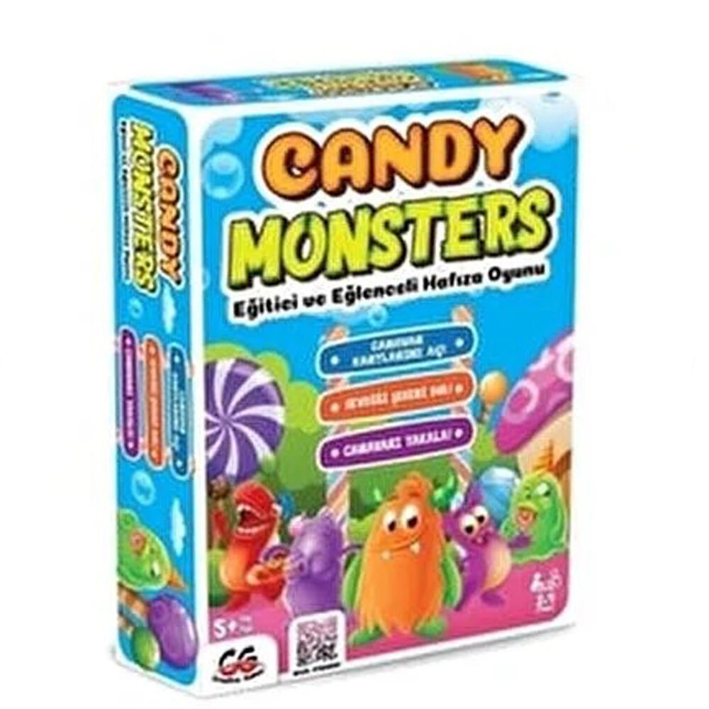 CANDY MONSTER HAFIZA OYUNU EĞİTİCİ VE EĞL KL.24