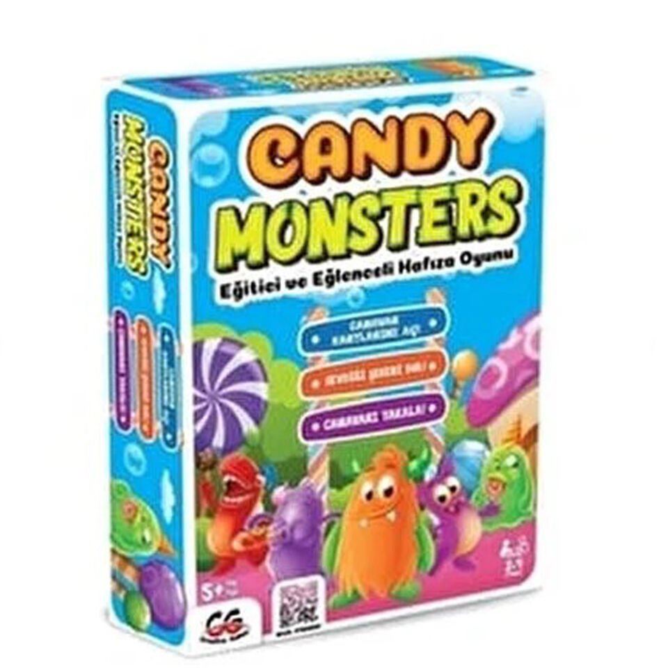 CANDY MONSTER HAFIZA OYUNU EĞİTİCİ VE EĞL KL.24