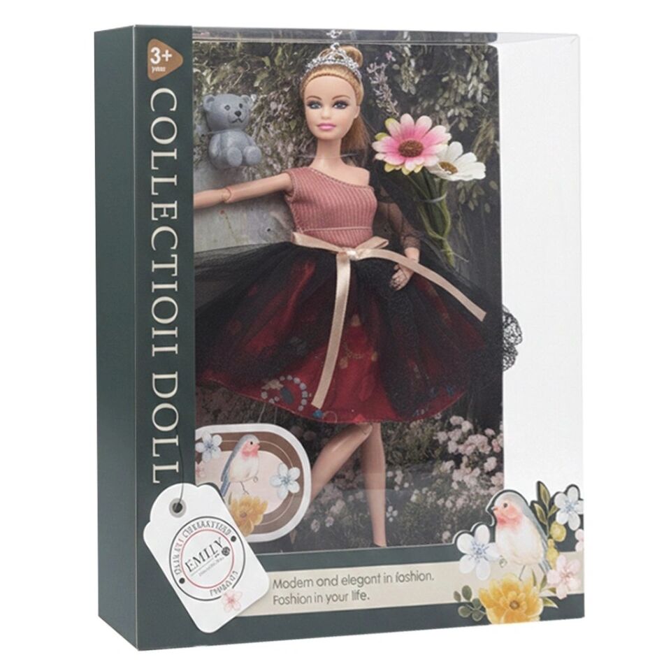 KUTULU EMİLY COLLECTİON DOLL BEBEK KL.12
