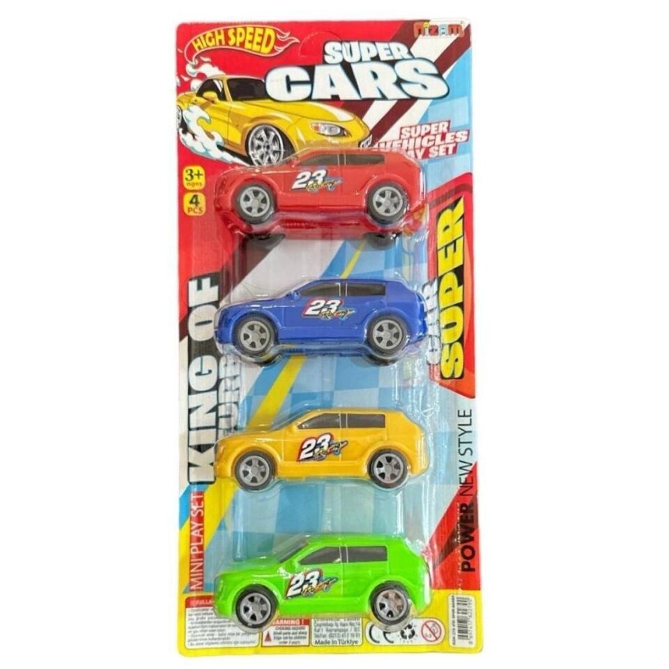 KARTELADA 4 LÜ SPOR ARABA KL.100