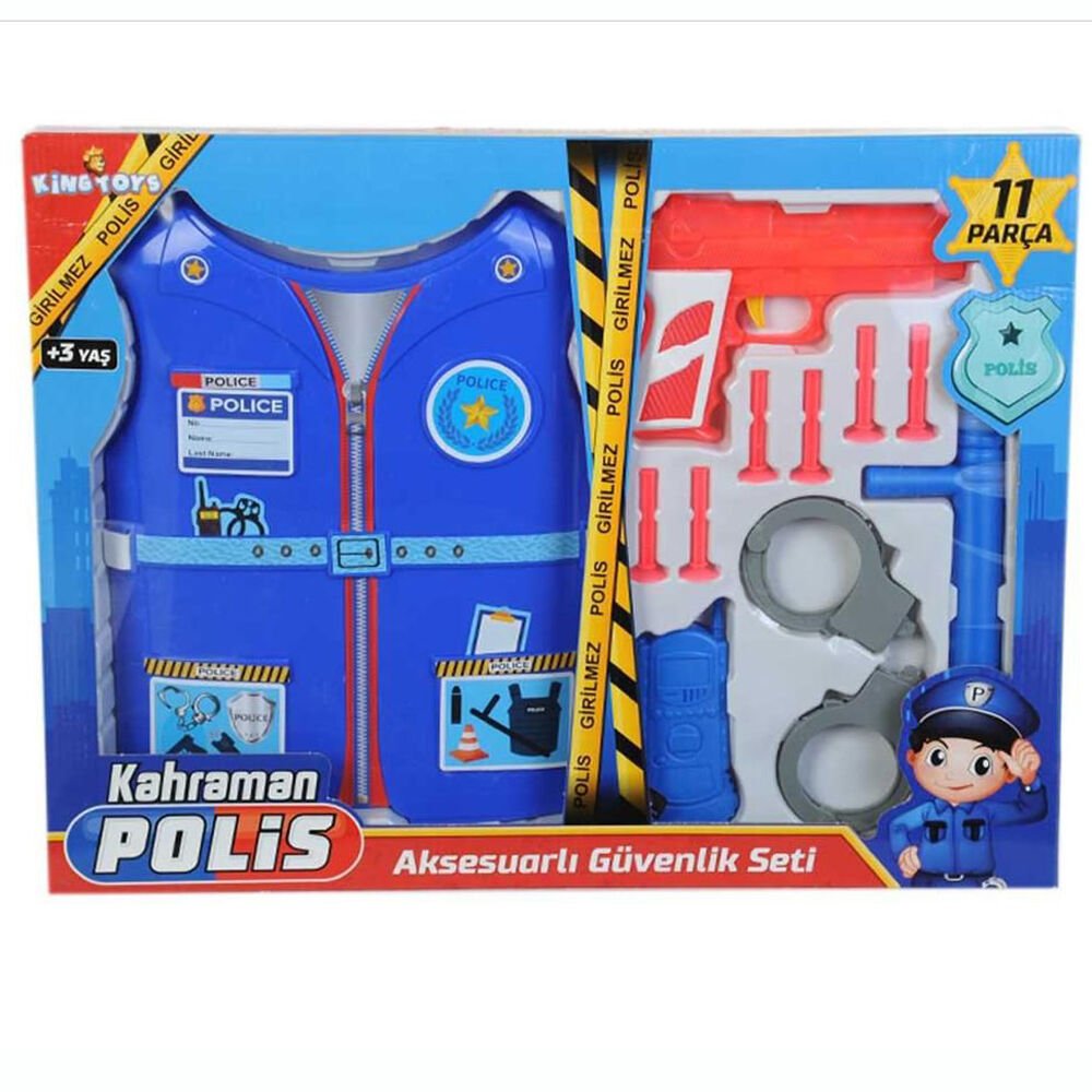 KUTULU YELEKLİ POLİS SETİ KL.24