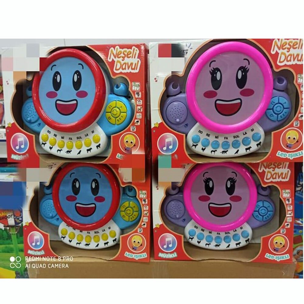 NEŞELİ YENGEÇ DAVUL KUTULU KL.18