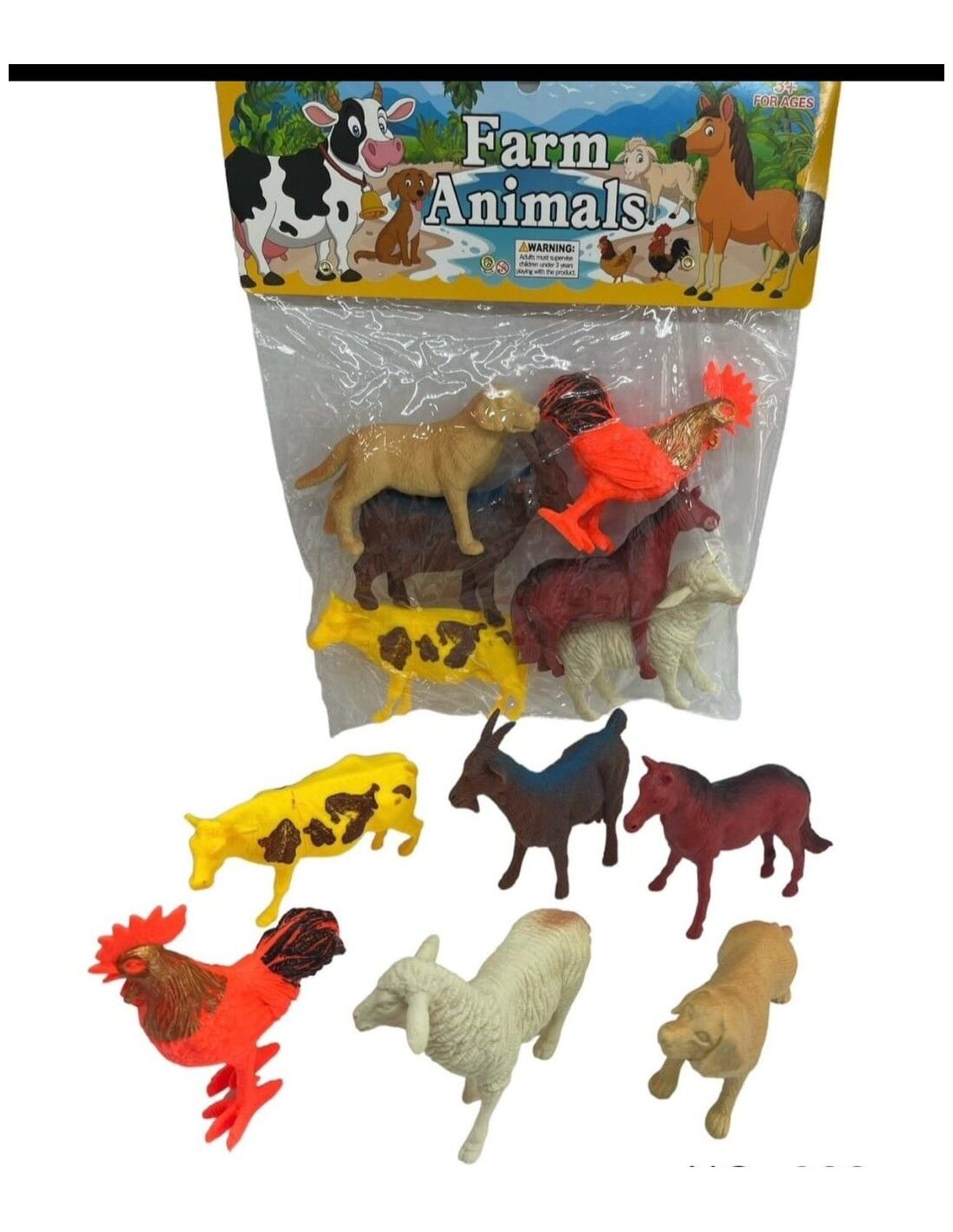 PVC DE RENKLİ ÇİFTLİK HAYVANLARI KL.108