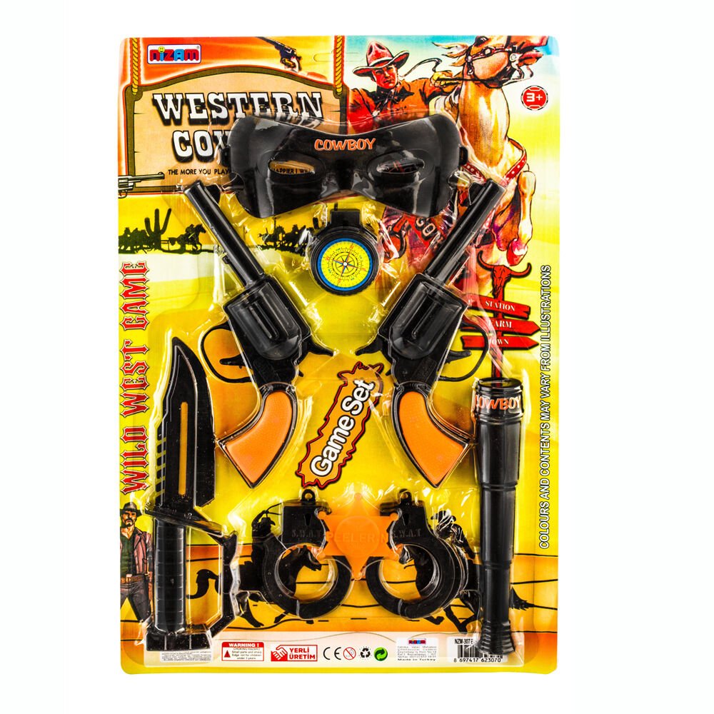 KARTELADA BÜYÜK KOVBOY SETİ KL.50