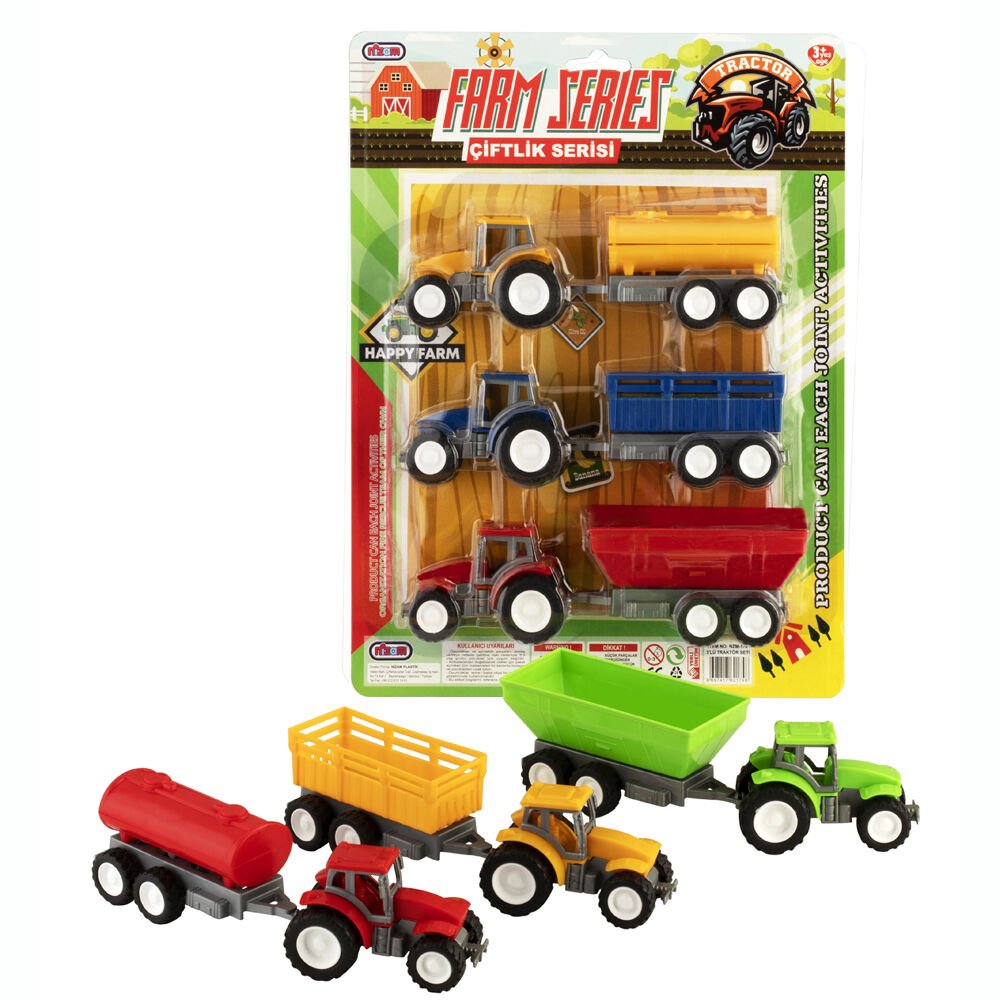 KARTELADA 3 LÜ TRAKTÖR KL.64
