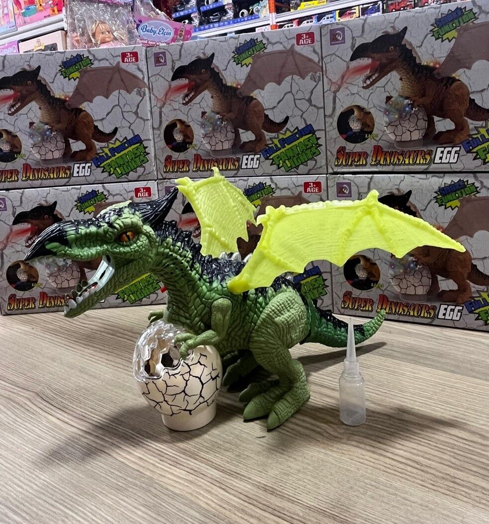DİNOSAUR EGG PİLLİ DUMAN ÇIKARAN DİNAZOR KL.24