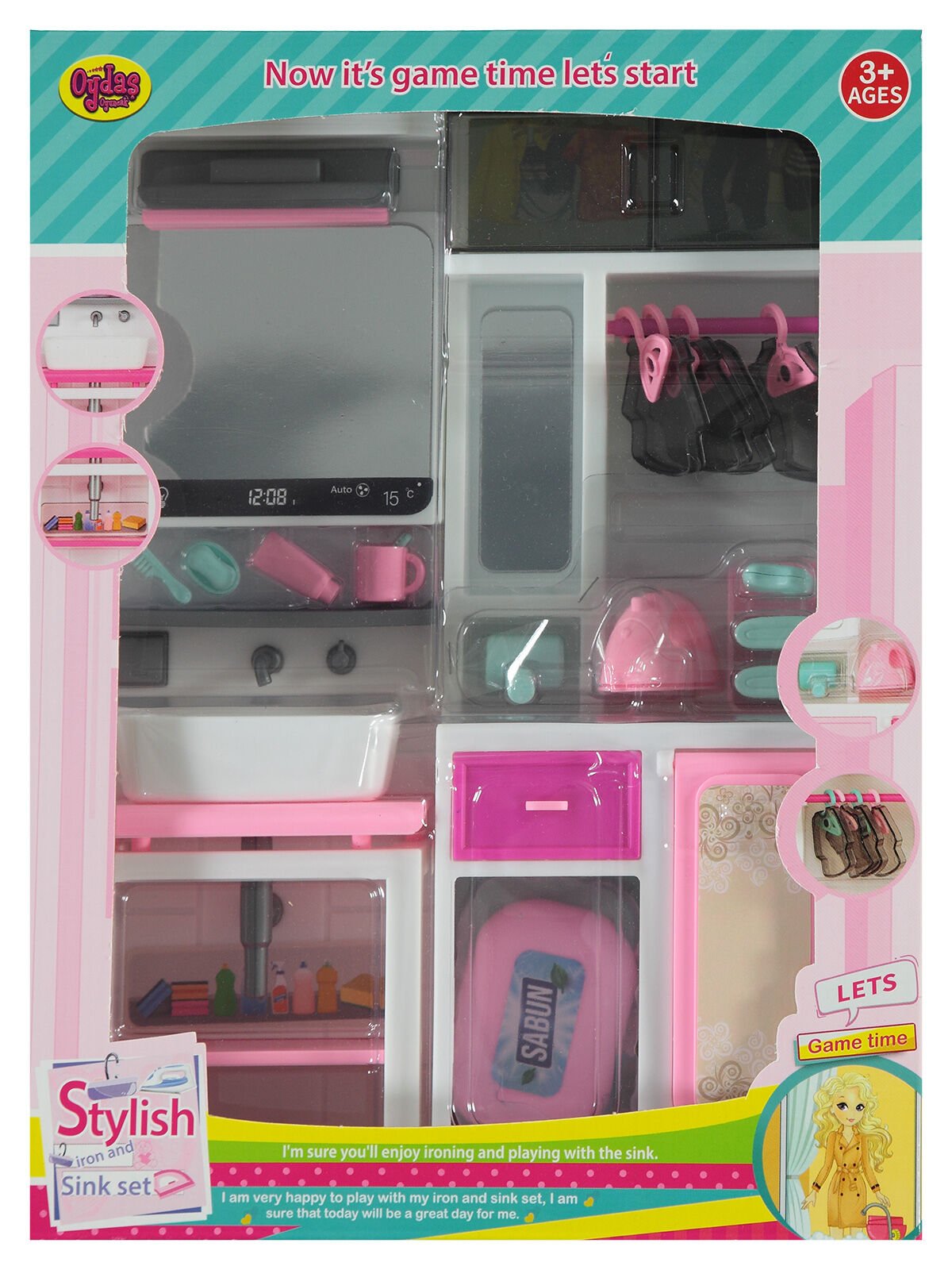 KUTUDA 2 Lİ LAVABO ÜTÜ MASASI BANYO 02383 KL.18