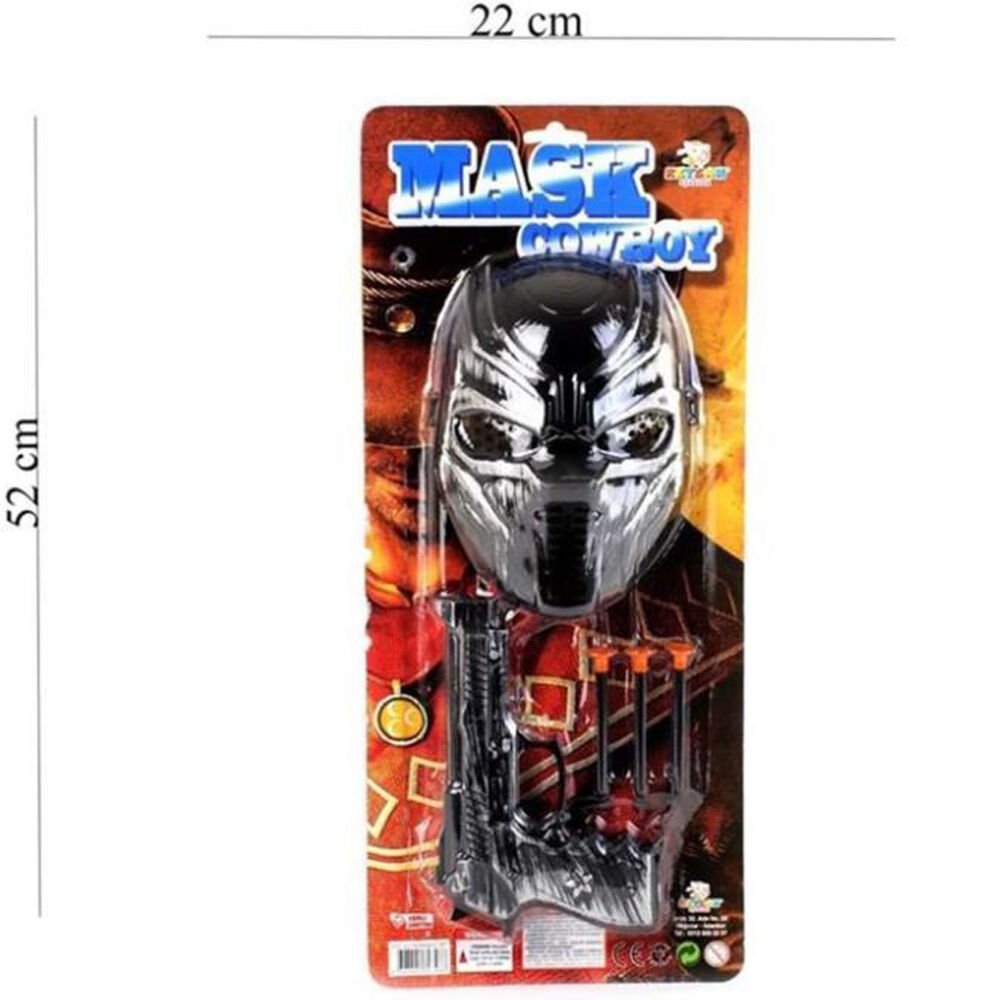 KARTELADA MASKELİ TABANCA SET KL.45