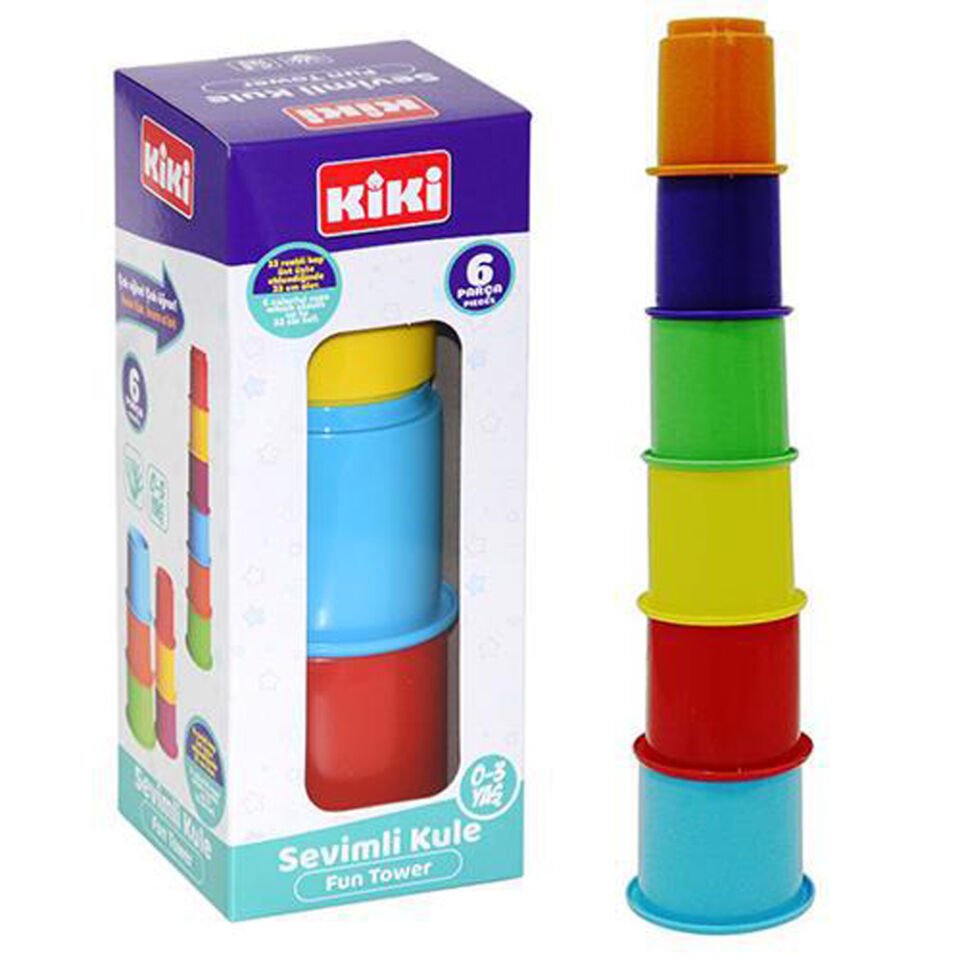KİKİ SEVİMLİ KULE 6 PARÇA KL.48