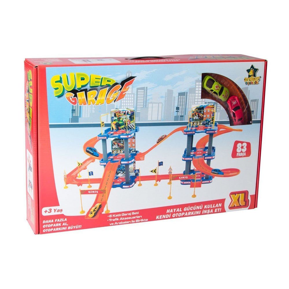 BÜYÜK OTOPARK SETİ 83 PARÇA(ER-202) KL.12