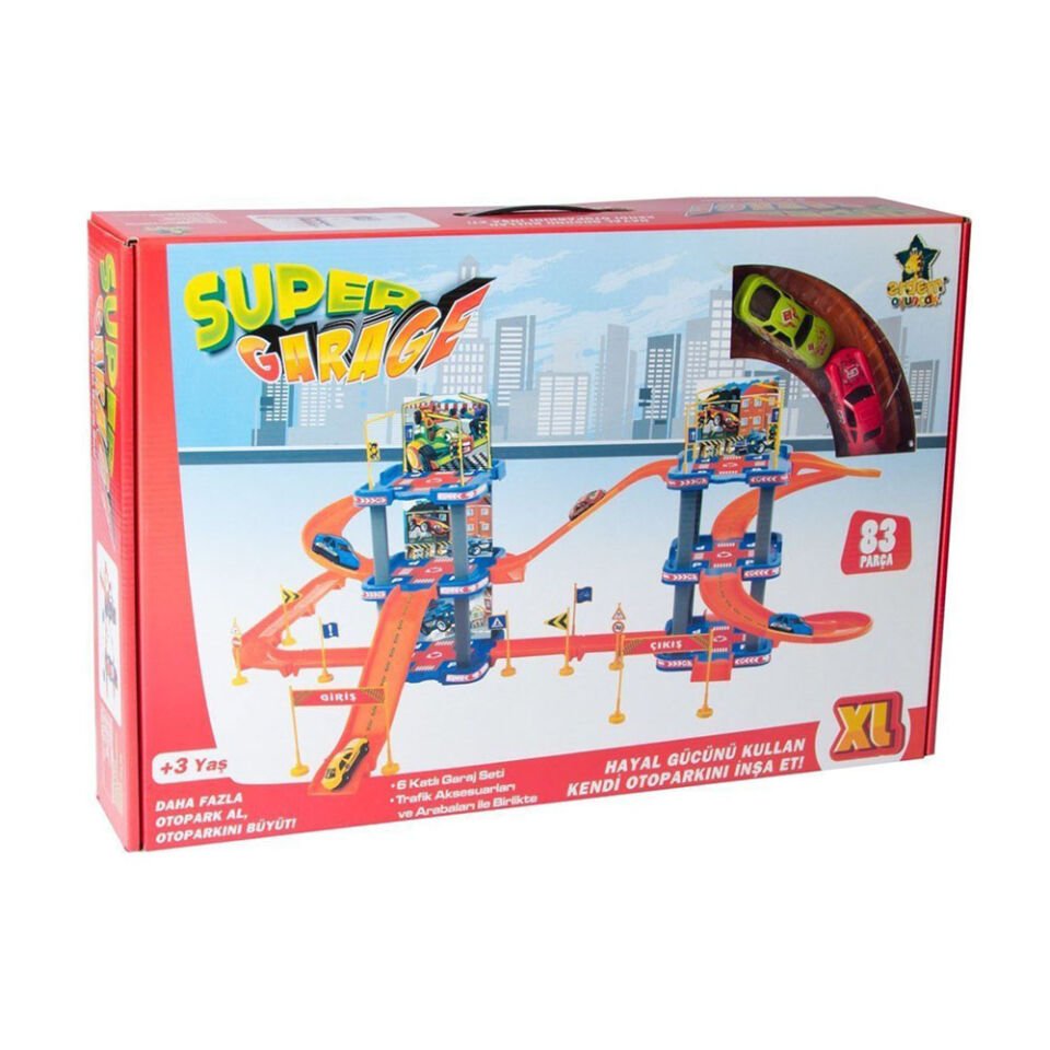 BÜYÜK OTOPARK SETİ 83 PARÇA(ER-202) KL.12