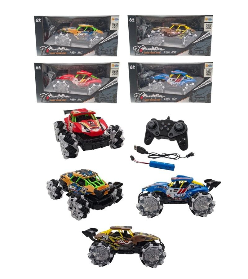76 SPORTS CAR YAN GİDEN ŞARJLI KUMANDALI ARABA KL.18
