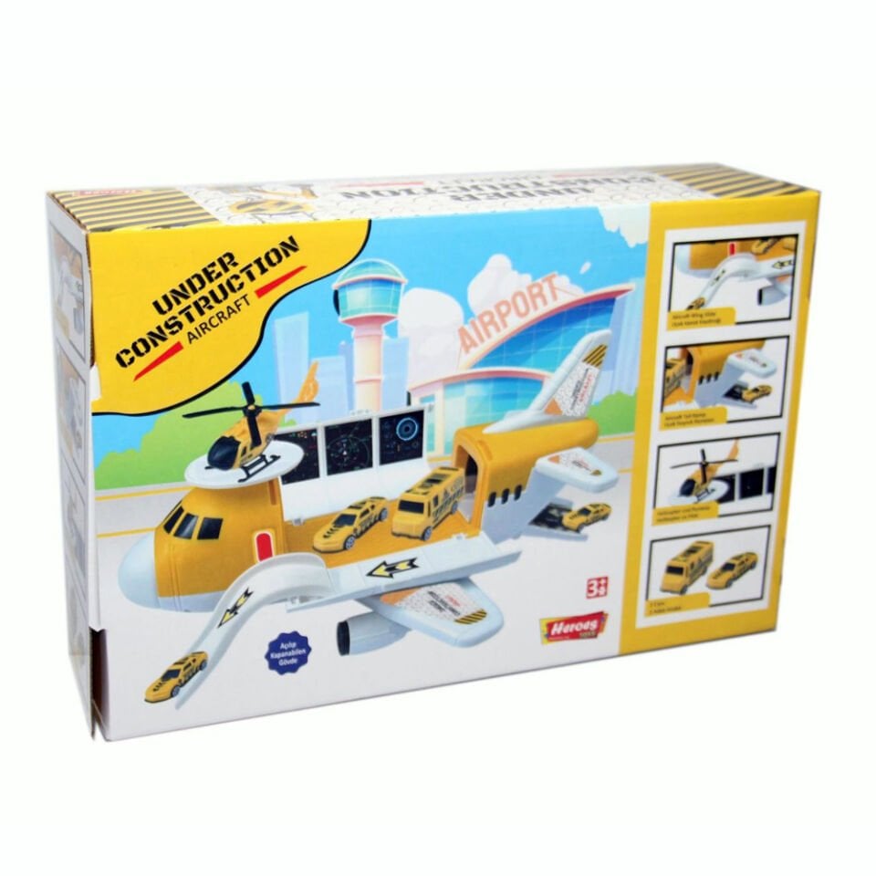 HEREOS KUTULU UÇAK İNŞAAT SETİ KL.12