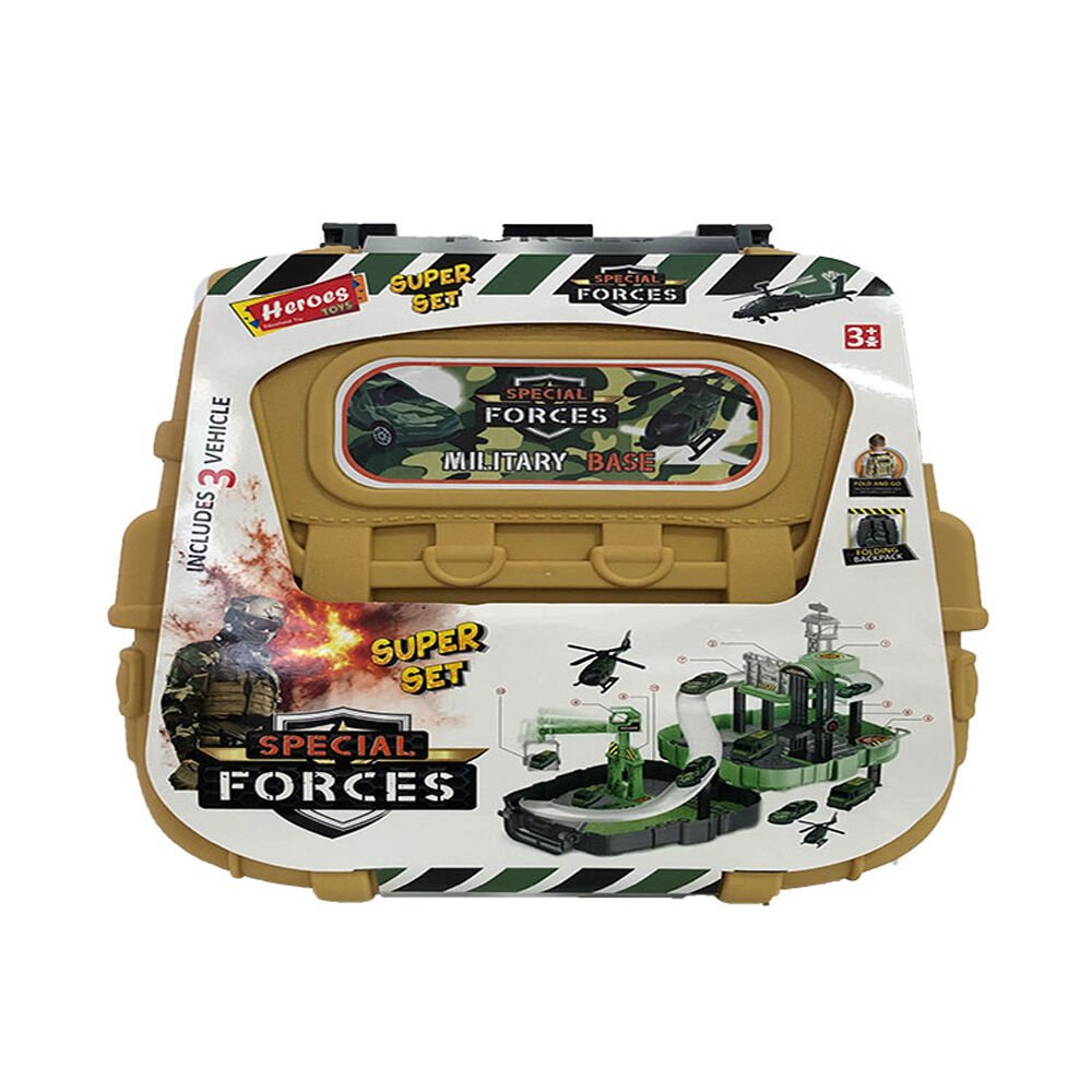 HEREOS ÇANTALI ASKER SETİ ARABALI KL.12