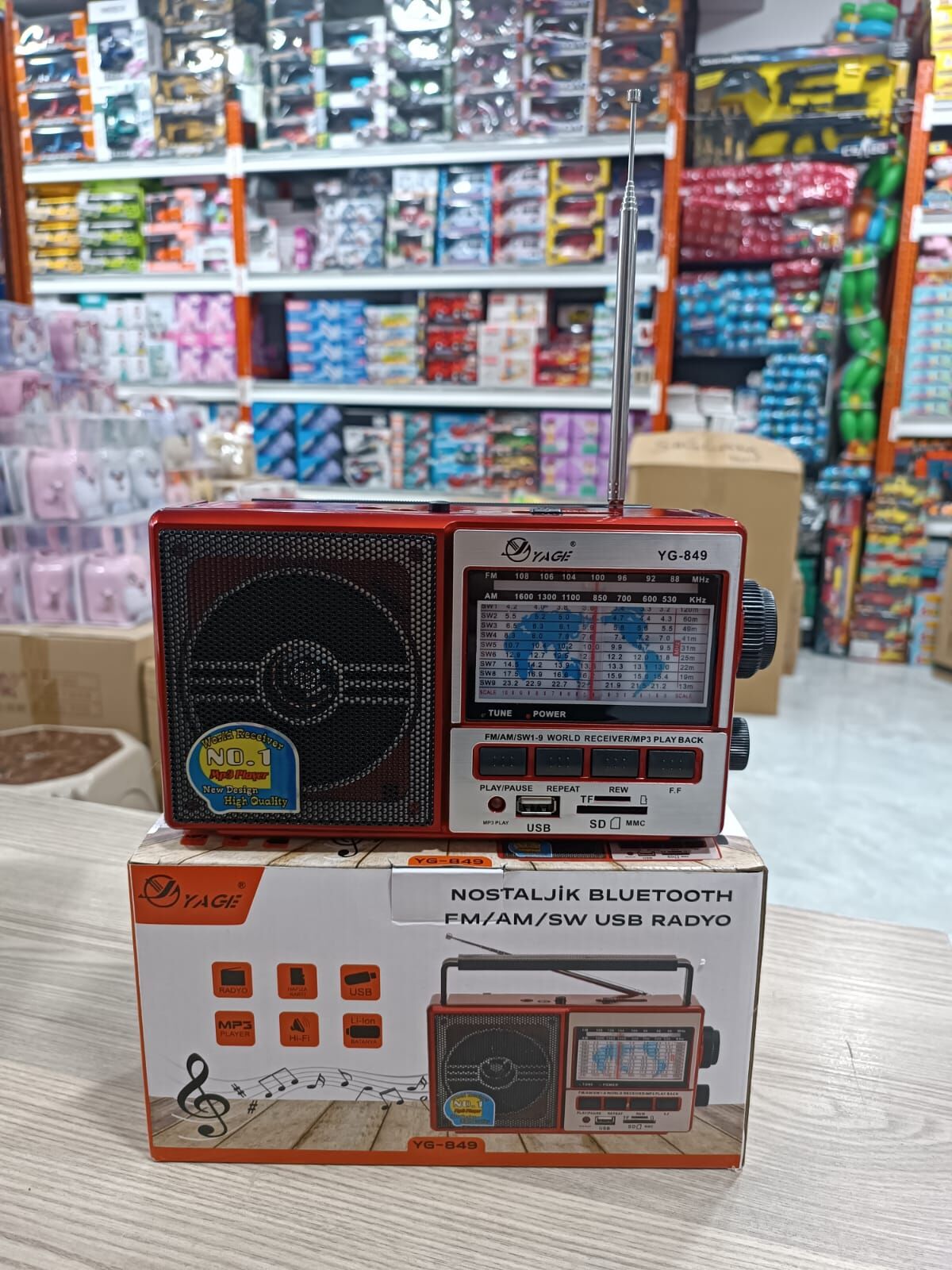 NOSTALJİ RADYO ORTA MP3-BLUETOOTH KL.24