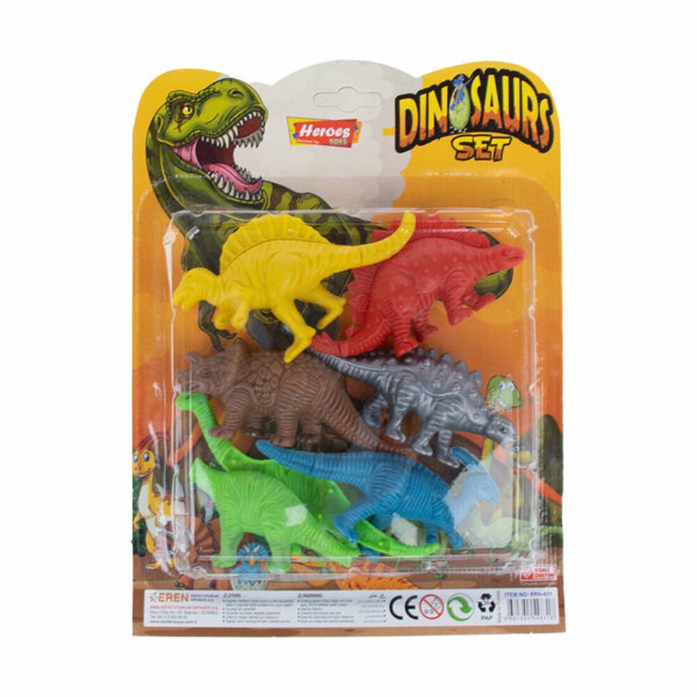 HEREOS TOYS 6 LI DİNAZOR SETİ KL.104
