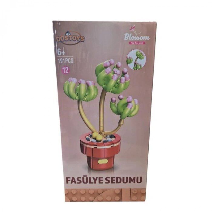 FASULYE SEDUMU MİNİ BLOK ÇİÇEK LEGO KL.24