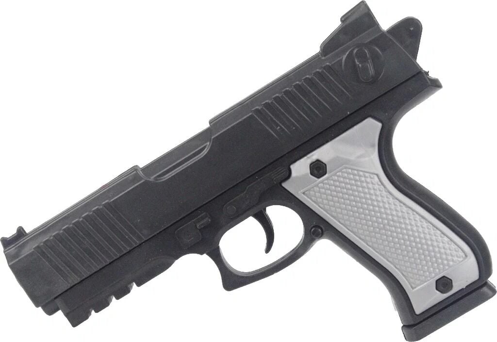 BONCUKLU TABANCA KAHVERENGİ KABZALI KL.100