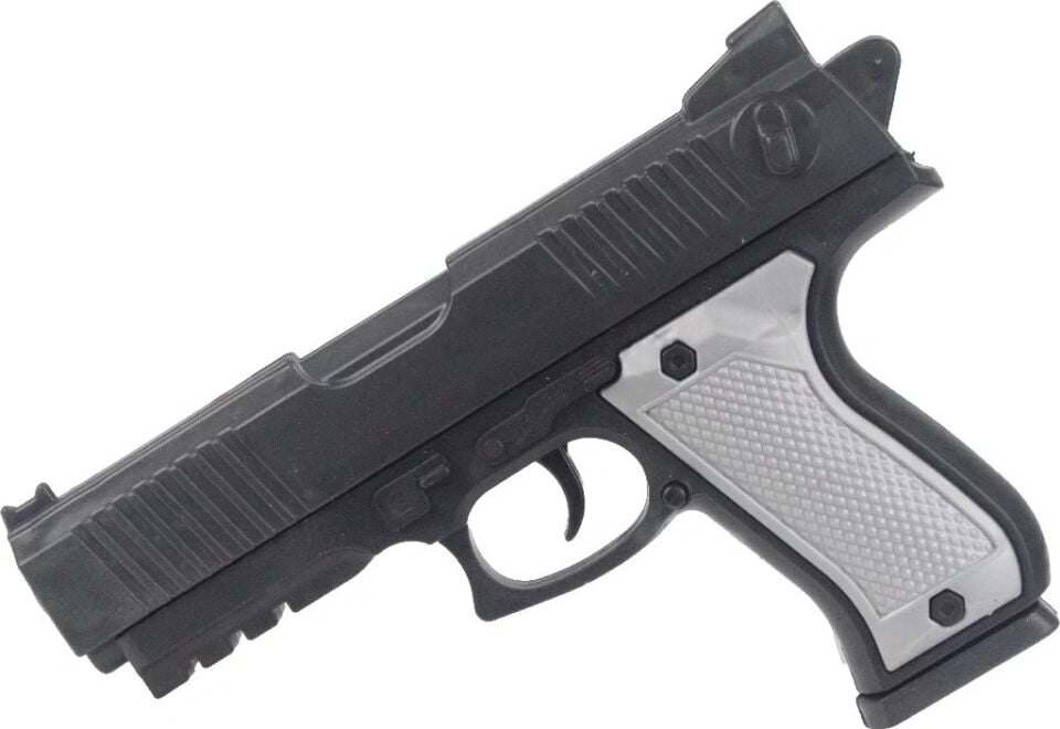 BONCUKLU TABANCA KAHVERENGİ KABZALI KL.100