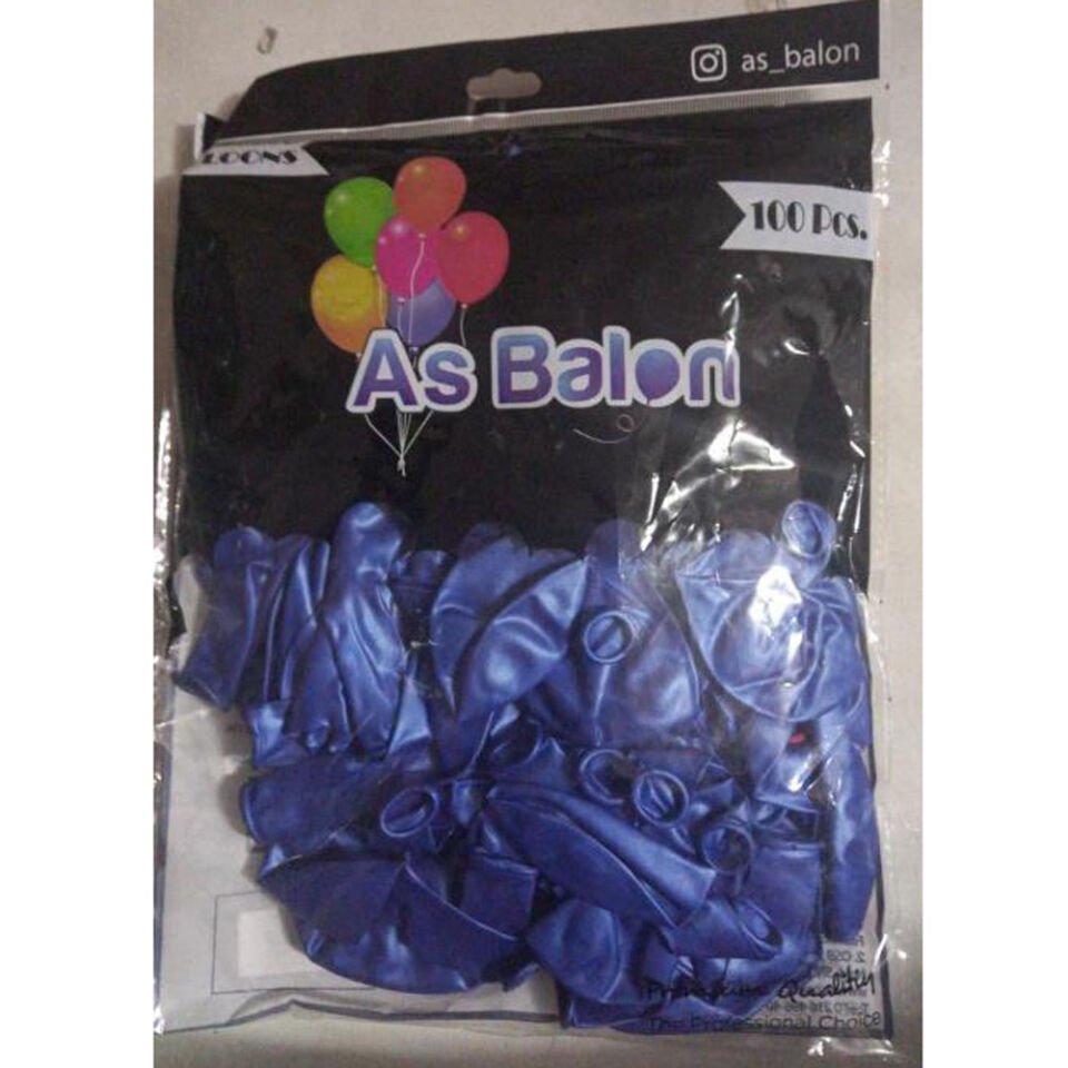 METALİK BALON KOYU MAVİ
