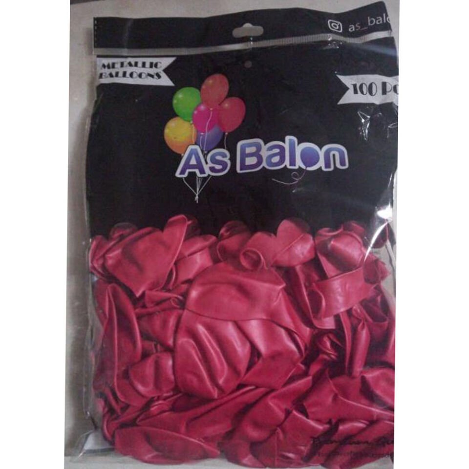 METALİK BALON KIRMIZI