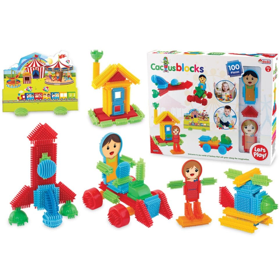 KAKTÜS BLOKLAR 100 PARÇA KL.16