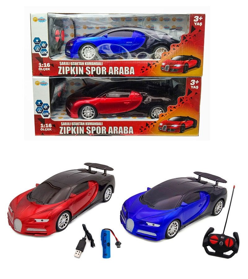 ZIPKIN SPOR ARABA ŞARJLI KUMANDALI KL.36