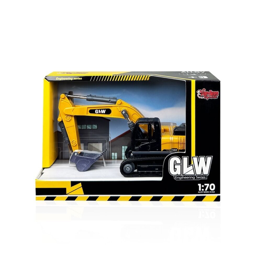1:70 SÜRTMELİ METAL EKSKAVATOR KL.72