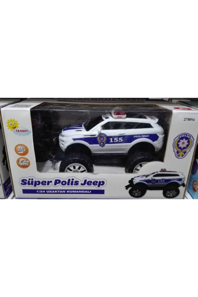 SÜPER POLİS JEEP İLERİ GERİ KUMANDALI KL.72